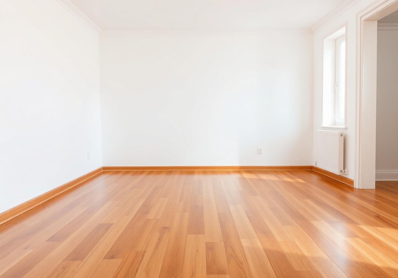Wohnung nach der Entrümpelung – besenrein