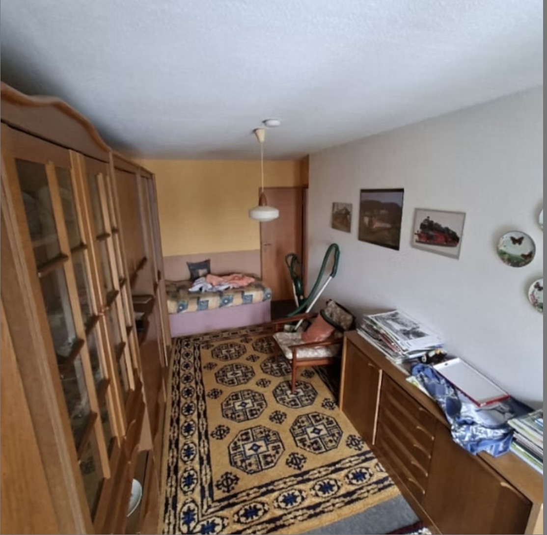 Wohnzimmer vor Räumung